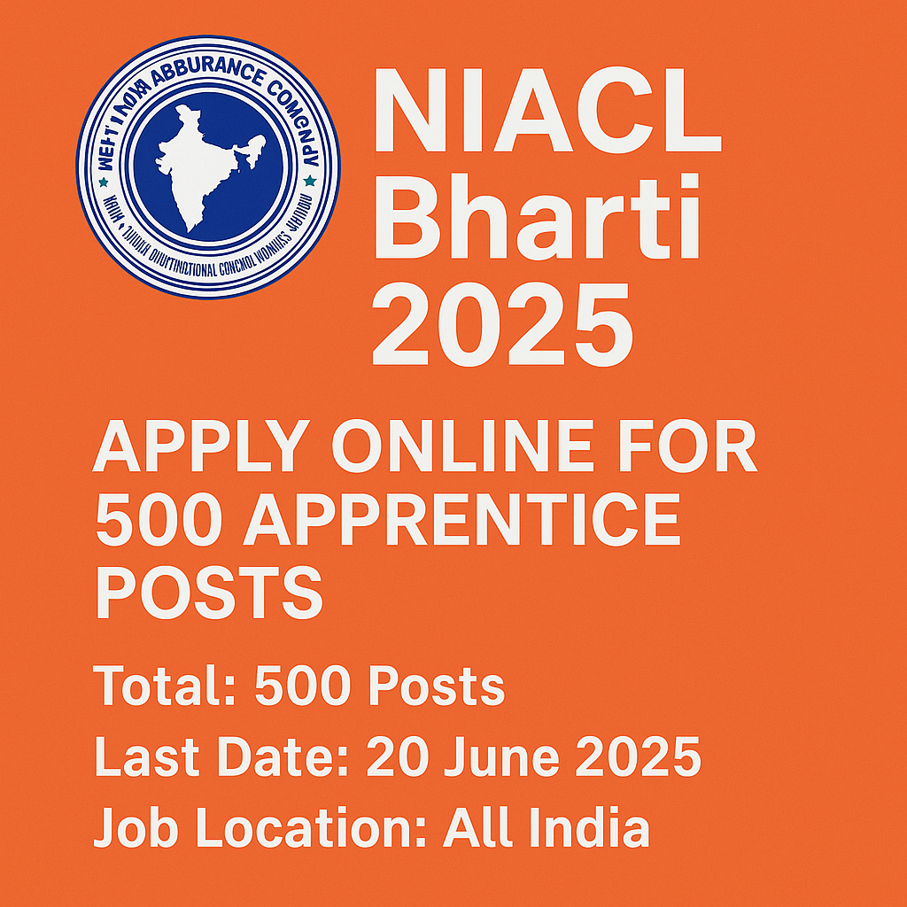 NIACL Bharti 2025 Recruitment