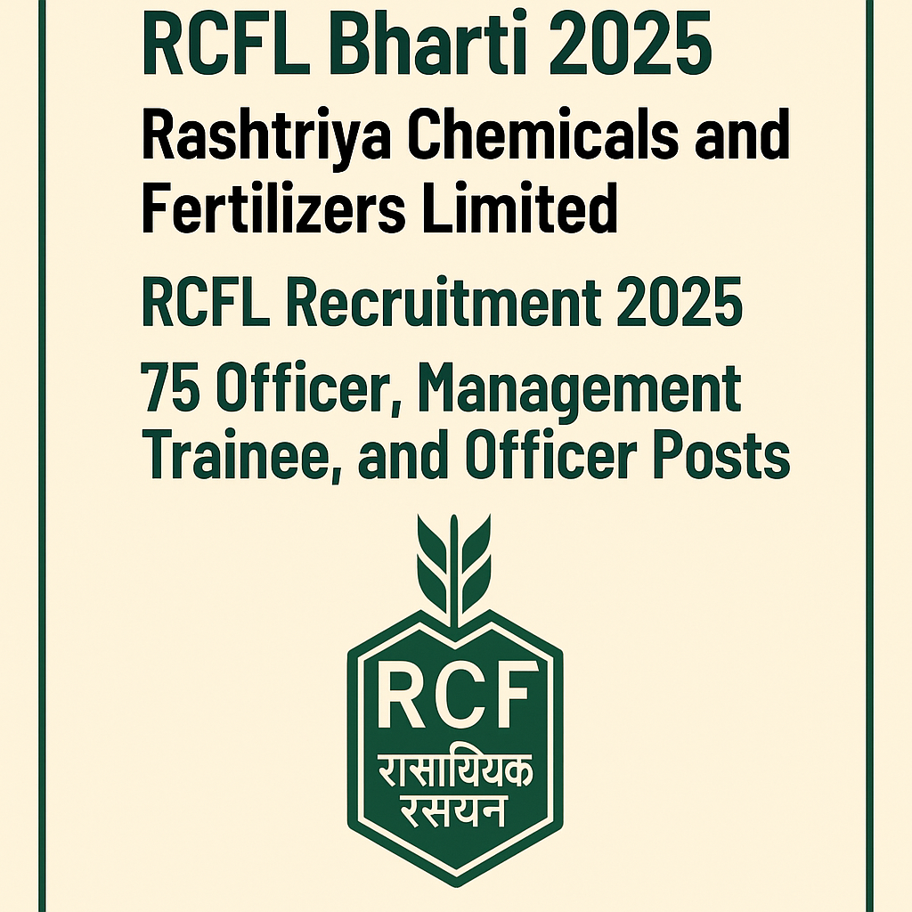 RCFL Bharti 2025 bharti